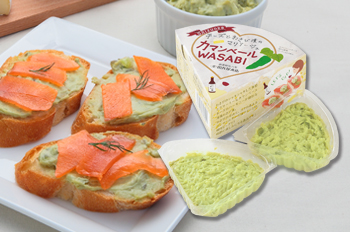 チーズとわさび漬のマリアージュカマンベールＷＡＳＡＢＩ